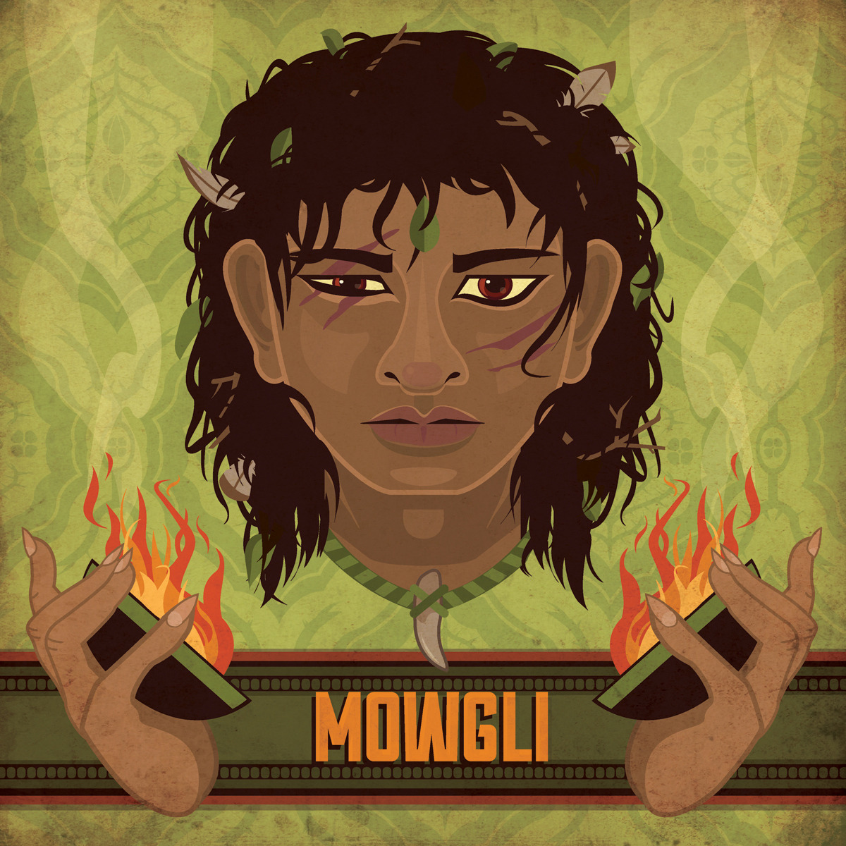 yonderbeasties:  My complete Jungle Book series, based on several characters from