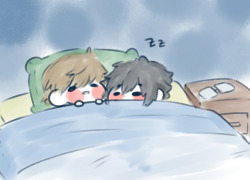 itzahann:    @ignoctweek​ Day 5 - Bed Sharing