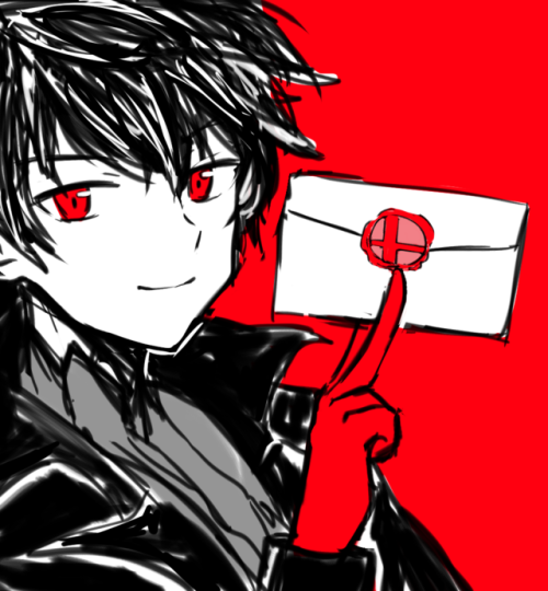 im hyped for smash bros #persona 5#joker#akira kurusu#ren amamiya #i cant draw his mask  #i cant draw boys but i tried guys  #i love him  #this is my first time drawing him T_T #art#digital art#p5#phantom thieves