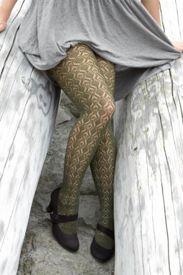 Codori Crochet TightsSublimely soft and nicely stretchy, these crochet look tights are designed to g