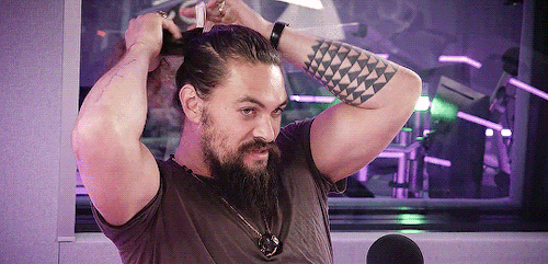 todaglag:I don’t mind cutting my beard off at all; my hair– my wife will leave me, so. I