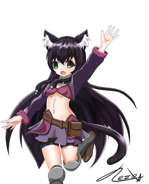 Simple RemPatreon | Twitter | DeviantartRem from isekai Maou (How NOT to summon a Demon Lord), Got a
