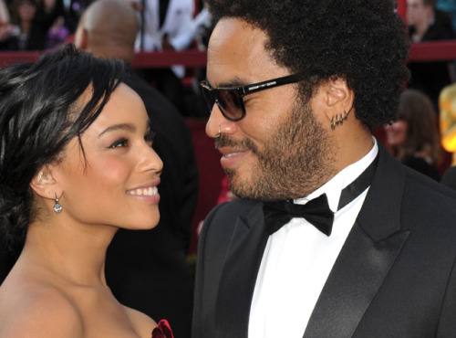 securelyinsecure:  Lenny & Zoe Kravitz  You will always be the greatest gift that God ever gave me. (x)  