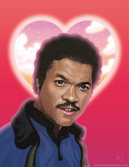 modhero:  PJ McQuade brings the love. Valentines Day cards on Etsy. Karate Kid @ Bottleneck Ode To Geek monster mash-up at the Geek Art Generation show.