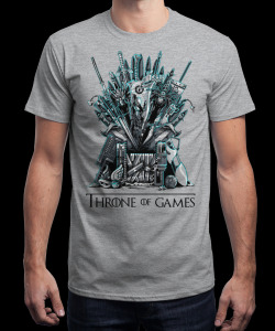 Qwertee:  “Throne Of Games” Is Today’s Tee On Www.qwertee.com Going Live In