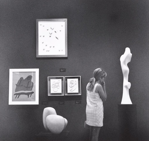 zzzze:  John Gutmann, The Arp Room, MOMA, New York City, 1968 