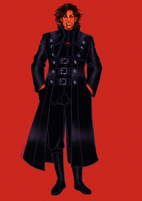 lomakes:[click for better quality] Vampire King Dick in his evil little outfit ‍♀️