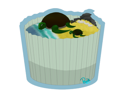 some cupcake with turtle top :3