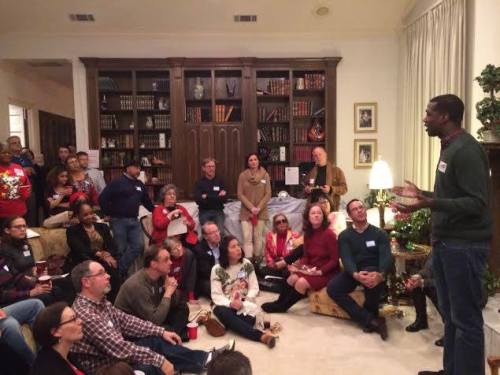 Amazing – over 100 people joined Team Wendy at the campaign Christmas party in Dallas last week. 