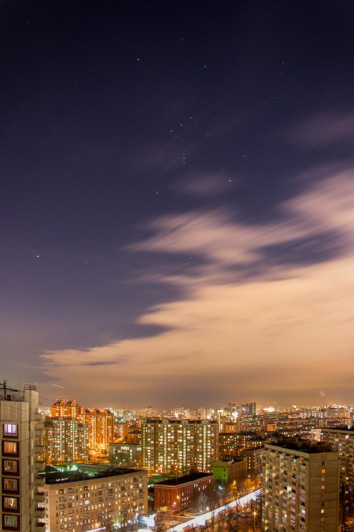 Orion over Moscow