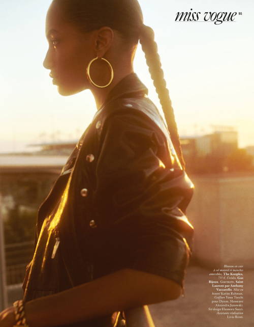 shadesofblackness:Sacha Quenby for Vogue Paris November 2020Miss Vogue: Sweetest TabooPhotographer: 