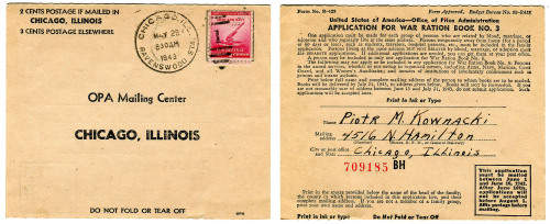 Wrapping up my WWII rations collection are coupons for the grocery store. While the initial thought 