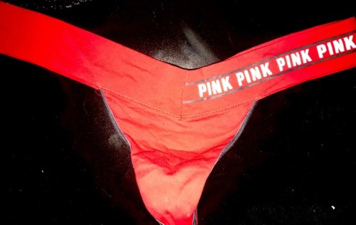 Soft VS pink thong she looks fine AF when she throws this little # on