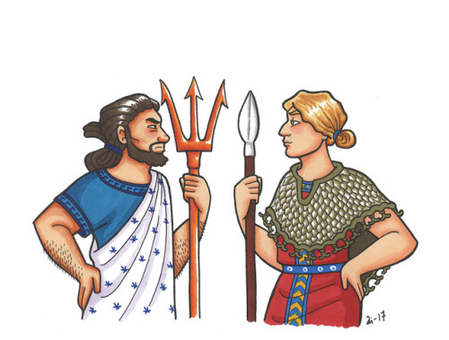 wtfzeus:randomproxy:a-gnosis:Don’t you even dare try anything, Poseidon. Athena will win.Poseidon an