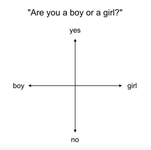 This Meme Template. But Genderfluid Answers Only
