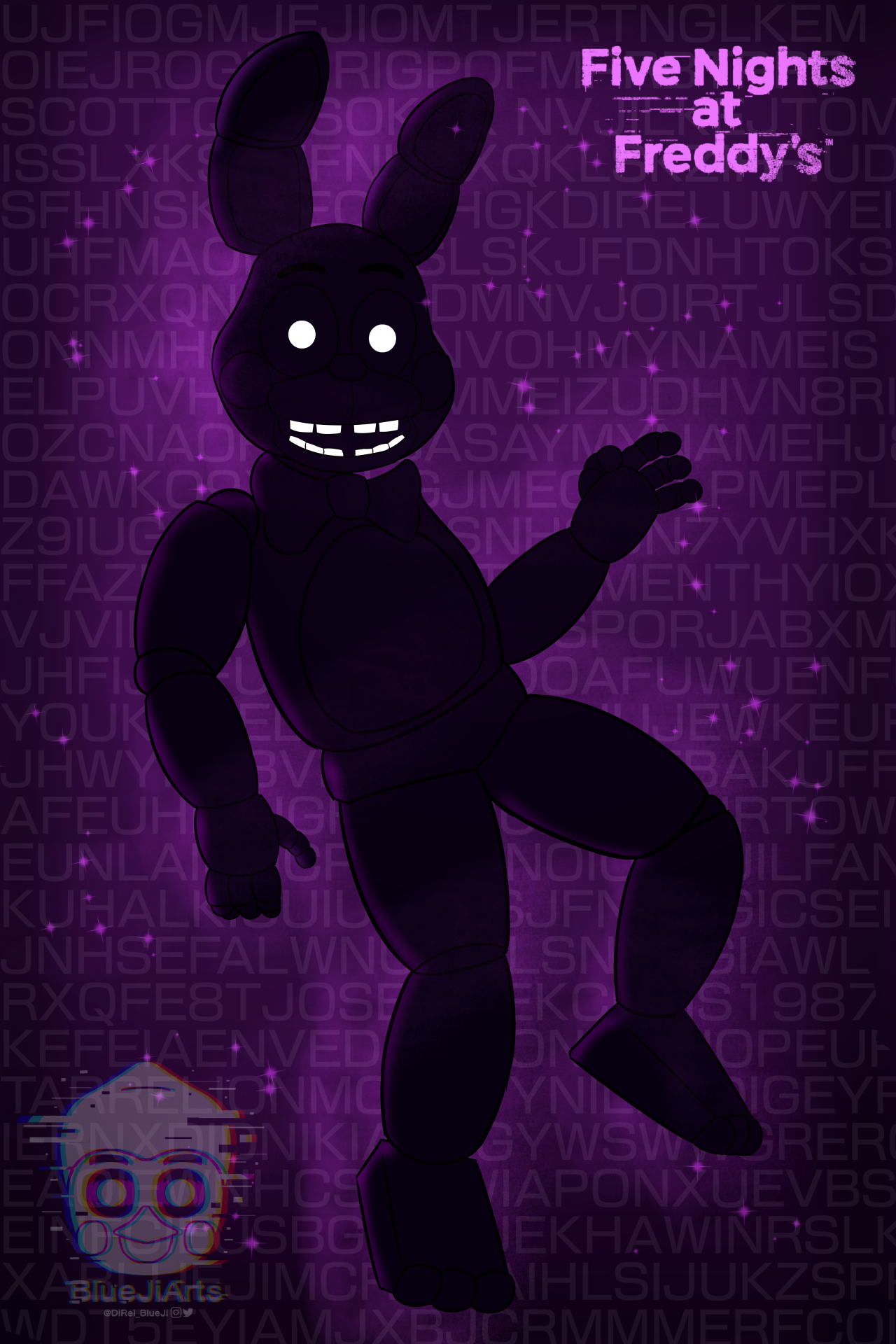 Shadow Bonnie Poster for Sale by MadArtiistXIII