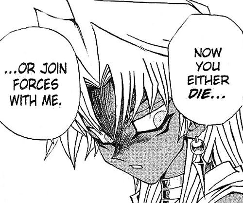 darksomeness: umiiruka:  Will I ever grow out of yugioh?   