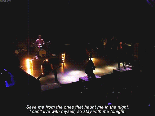 music-is-our-salvation:  dunrath:  Bring Me The Horizon - Don’t Go (feat. Lights) [x] Requested by, nirvanajumpsuitapparatus   ♪ band | tattoo blog † 