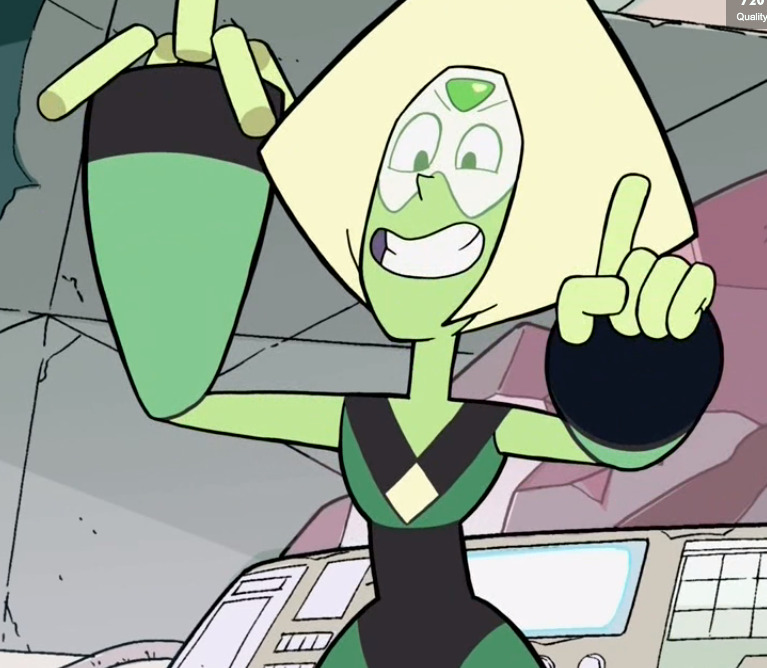 sketchyglitter:  Why is she so cute?  because peridot &lt;3 &lt;3 &lt;3