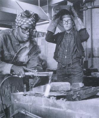 bearablebutch:Lesbian welders, San Francisco: 20th centuryFrom The Library of Congress Archives