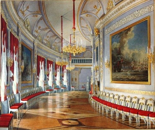                                         Eduard Hau’s Winter Palace Series1. The Study of Empress Mar