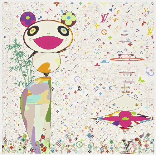 icekev: Superflat Monogram : Panda and his friends - Takashi Murakami sold during the Nigo Only