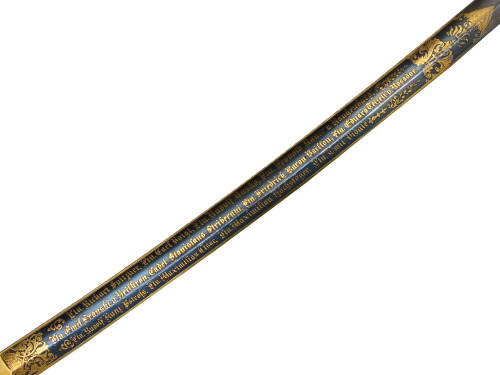 peashooter85:Austro-Hungarian presentation sword presented to the commander of the officer’s s