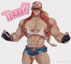 ruisselait:    Terry wearing ‘Fatal Cutie’ Terry’s outfit from SNK Heroines 💖✨