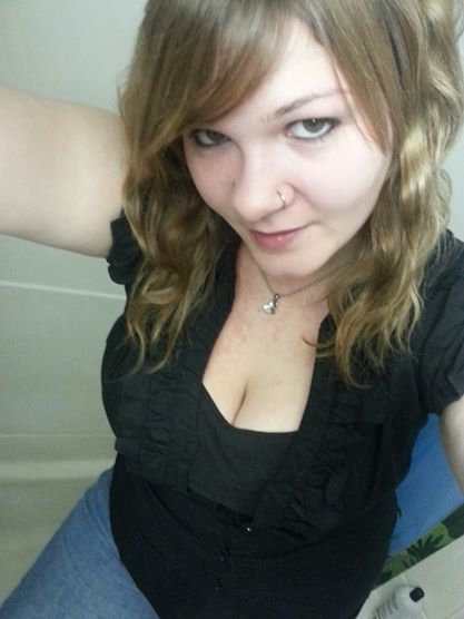 fuckinwuvswuts:  Lauren (Schmidt) Spanks of Bangor, Maine.  Not a perfect rack, but
