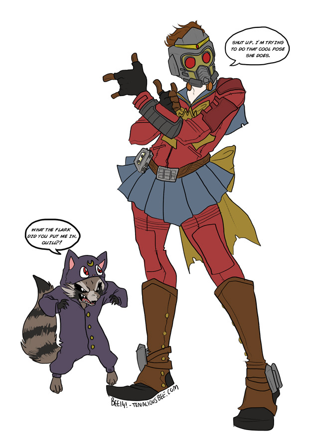 tenaciousbee:  &ldquo;IN THE NAME OF THE GALAXY, I SHALL PUNISH YOU. “When