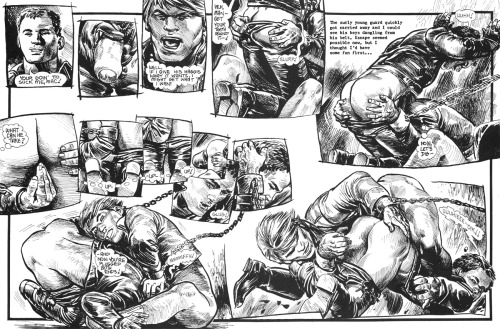 Rogue - The Package - Episode 4 - Panel 2 - by Oliver Frey (AKA Zack).Open in a new window for a lar