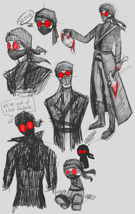 tiredtenko:  Hank sketches (mostly from the airport) Hey! Sorry I died for like 2 weeks lol I went t