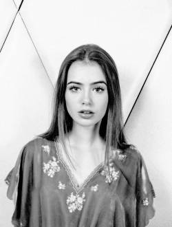  Lily Collins by Jordi Cortes 