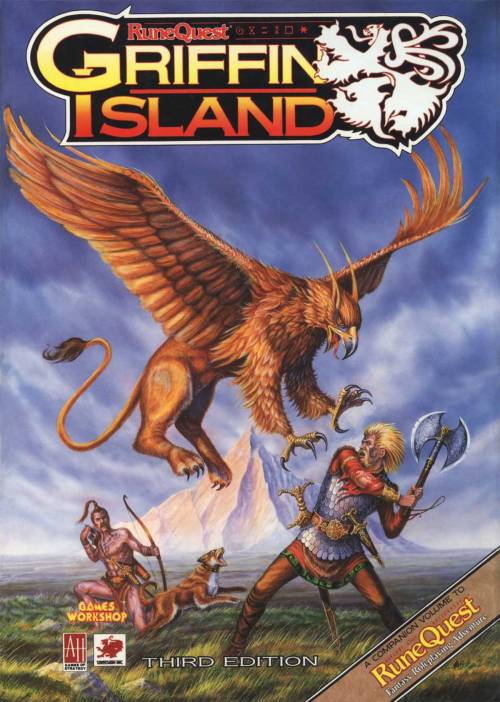 Griffin Island, GW’s 1987 version of Avalon Hill’s 1986 wilderness adventure campaign supplement for