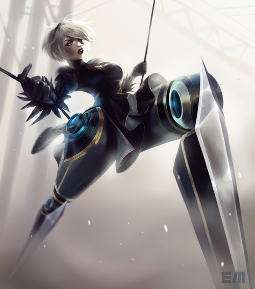 Porn emametlo:  2B CamilleA League of Legends/Nier: photos