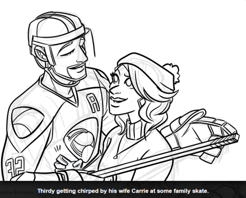 des-zimbits: THIRDY’S FAMILY LOOKS AWESOME.About his wife Carrie from this post: With Thirdy, 