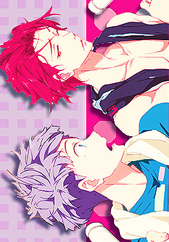 envy-and-pride:  Matsuoka Rin’s main relationships (◡‿◡✿) 
