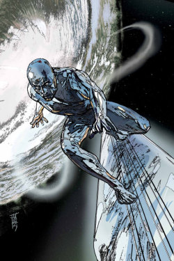 brianmichaelbendis:  Silver Surfer #11 by Alex Maleev 