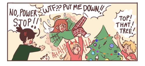 First Christmas At The Hayakawa's Prolly Went Something Like This 