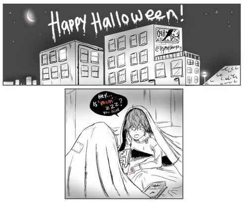 itsmeohmyo:  🎃BEST HALLOWEEN EVER! 🎃🍬🍭-Rated by Saeyoung & Saeran ChoiLord sorry for this killing anyones dash haha! also I know this trope has been done to death …but not by me dammit! 😂 I just want to give them sweets (and toothpaste)