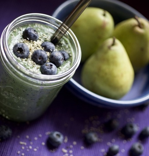 Blueberry Pear Smoothie - Smoothie Recipe
