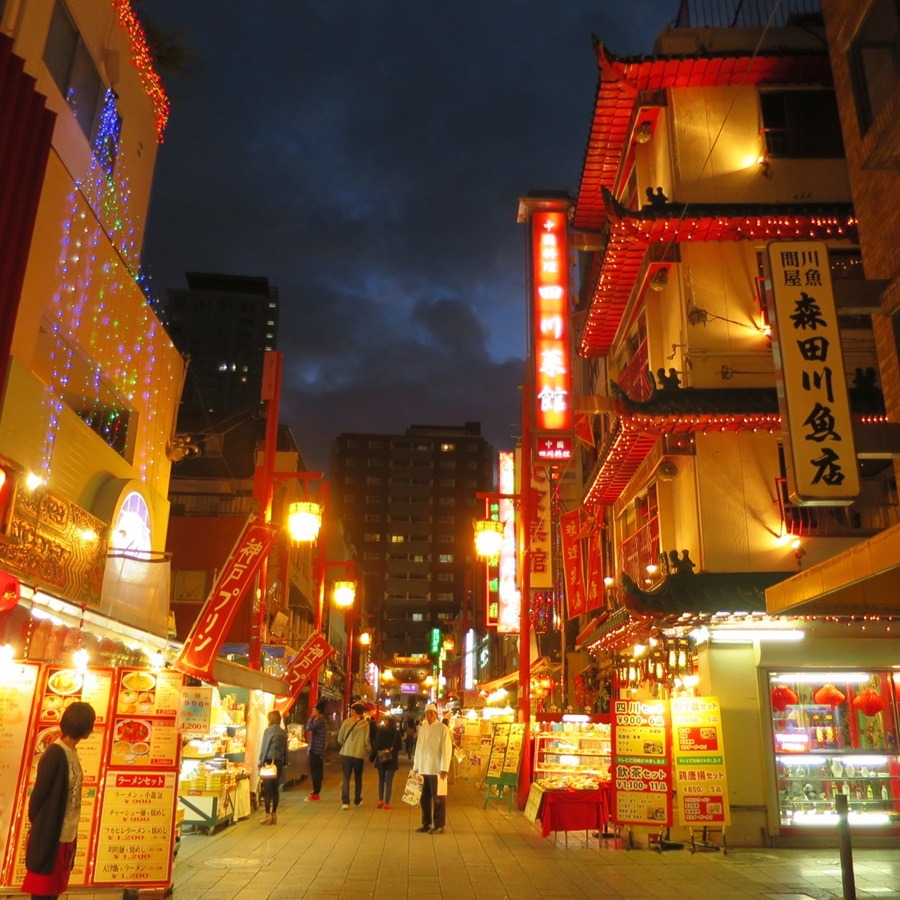 kumako365jp:  just a little walk at night 