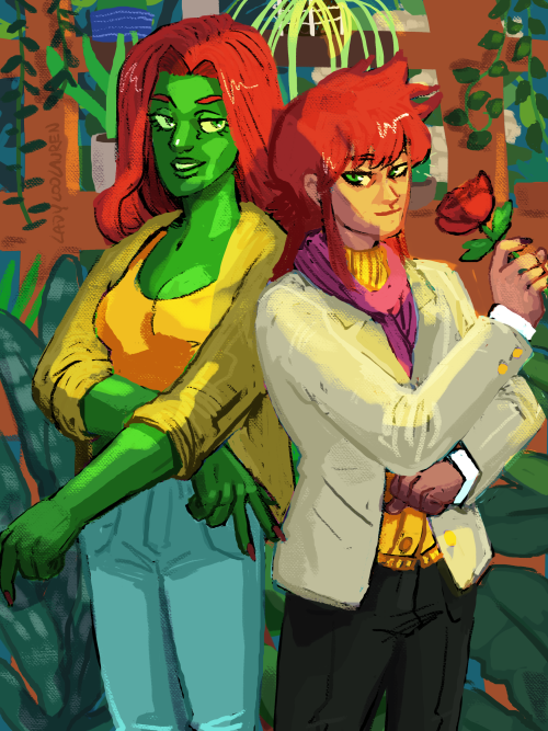 ladyloolaurenart:Two gay redheads start a plant shop.