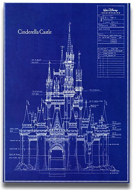 youcandreamit-youcandoit:  Building Cinderella’s Castle  