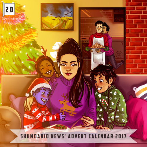 shumdarionews:#SDNAdventCalendar17 Day 20: “Nana’s bedtime stories” by @noksindra“… and they lived h