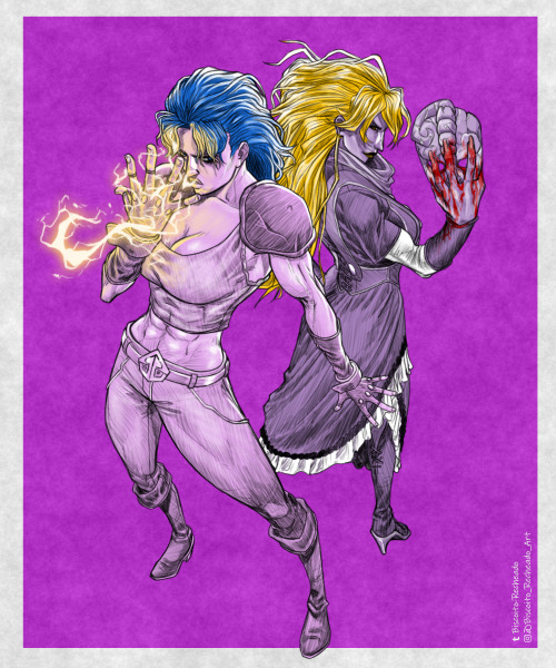 Jonathan Joestar and Dio Brando genderbendI hope you like it :)