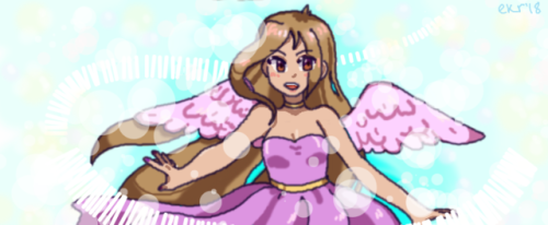OC: Emilee 2 by evilkingrin drew one of my older OCs since ArtFight isn’t working for me and i