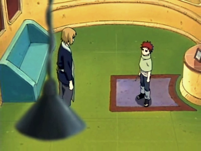 venla: Gaara: Tu herida…¿ te duele? Yashamaru: Sí sólo un poco… p