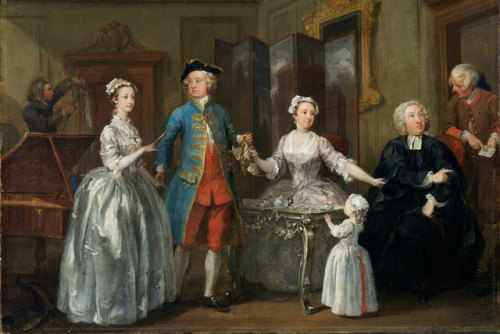 The Western Family, William Hogarth, ca 1738