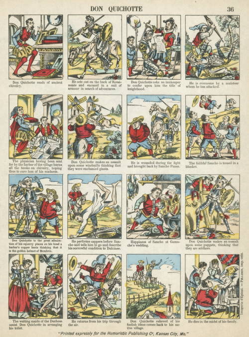 Don Quixoteby American Schoolcolour lithographPrivate Collection